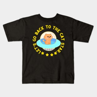 Let’s go back to cat star. Kids T-Shirt